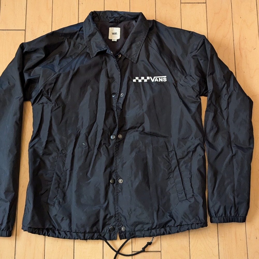 Vans light jacket S black
